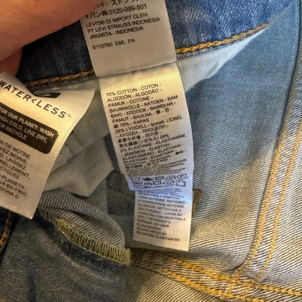 Levi's 512 Slim Taper Comfort Stretch Blue Mens Denim Jeans W36 x L34 NEW‎ NWT